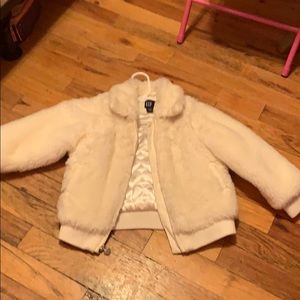 Gap kids fur jacket/vest